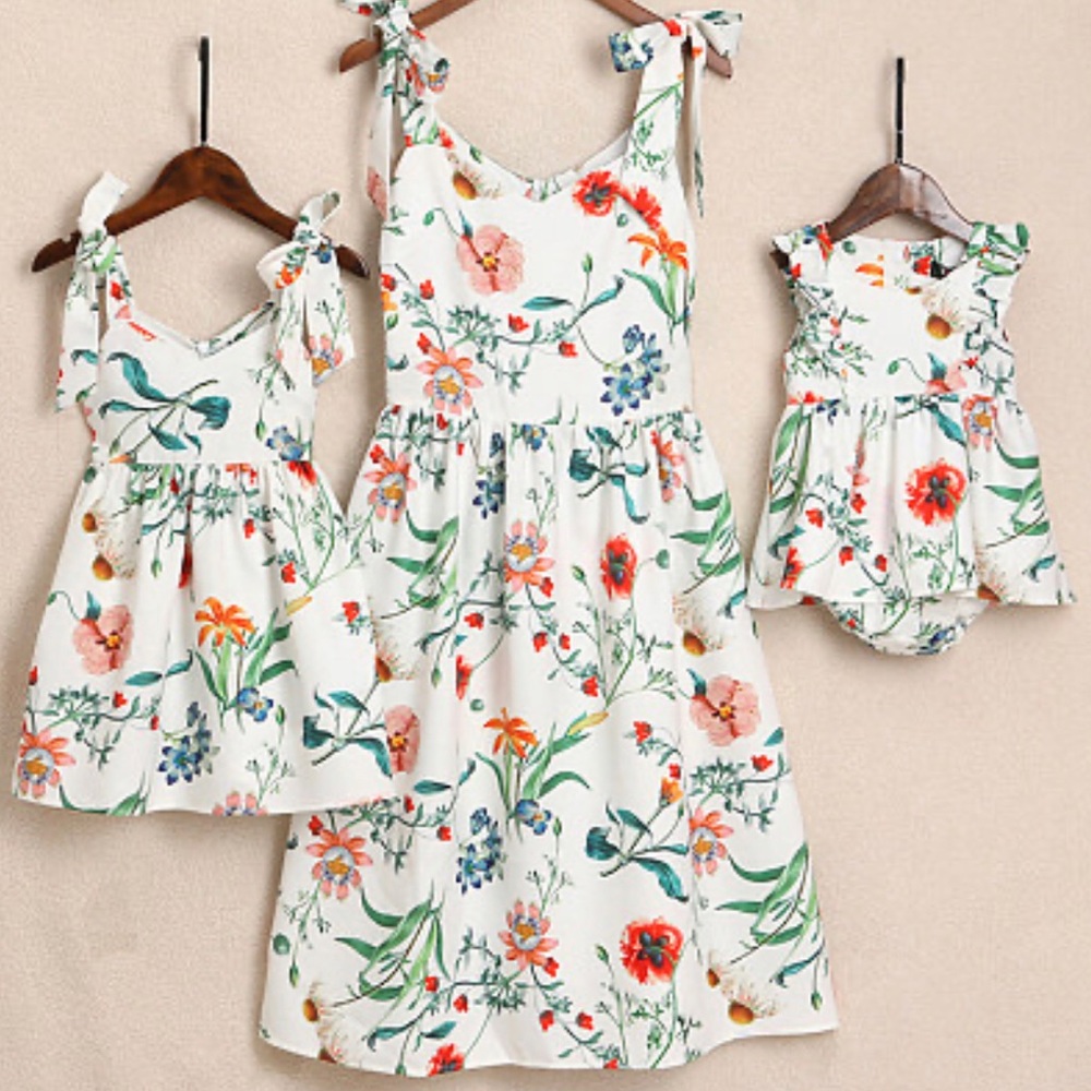 Mommy fit and flare dress